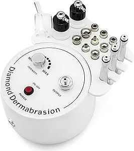 3 In 1 Diamond Dermabrasion Microdermabrasion Portable Spray Bottle Face Peeling Acne Blackhead Removal Sprayer Skin Care Beauty Machine Pore Deep Cleansing Elitzia