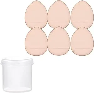 6/10 Pcs Finger Powder Puff Makeup Puff Triangles Powder Puff Dry Wet Beauty Makeup Tool Small Makeup Sponge For Face