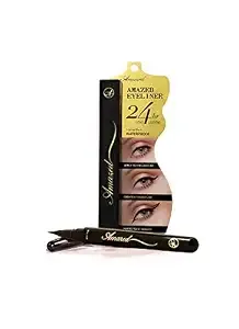 Amazed Liquid Eyeliner Waterproof Liquid Eyeliner Smudge Resistant Eye Makeup Stylist, Black, 0.3 Fl. Oz .03 Ounce