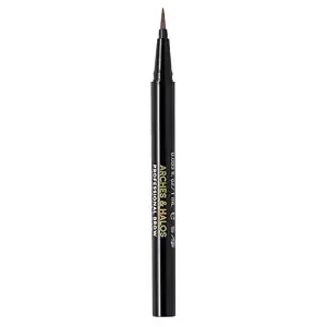 Arches & Halos Microblading Brow Shaping Pen - Fuller, More Defined Brow - Long-lasting, Smudge Resistant, Rich Color - Vegan and Cruelty Free Makeup - Espresso - 0.033 fl oz
