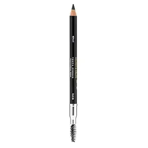 Arches & Halos Precision Brow Shaping Pencil - Dual Ended Wood Pencil - Buildable, Pigmented, Precise Brow Color - Vegan and Cruelty Free Makeup -Charcoal, 0.07 oz