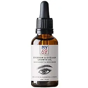 BlueQueen Eyebrow Growth Serum for Thicker Brows – Eye Brow Hair Growth Serum for Strong, Full, Thick Eyebrows - 1 Floz