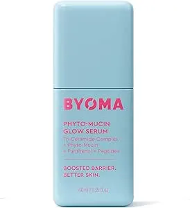 BYOMA Phyto-Mucin Glow Serum (40ml) Hydrating Mucin Face Serum - Plumps, Primes and Nourishes with Barrier Boosting Formula for a Smooth, Radiant Skin