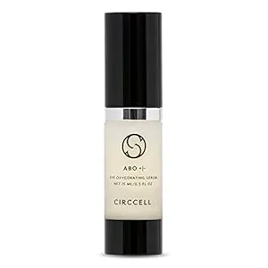 CIRCCELL ABO Eye Serum, Day & Night Oxygenating Serum, Regenerative Anti-Aging Under Eye Serum for Wrinkles, 0.5 Count