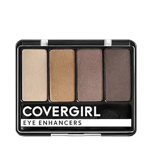 COVERGIRL - Eye Enhancers 4-Kit Eyeshadow, silky, sheer formula, double ended applicator, 100% Cruelty-free