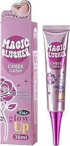 Cream Blush | Long-lasting Color Changing Natural Cheek Stain Blush,Beauty Supplies for Under Eye Brightening Cheek Sculpting Mature Skin