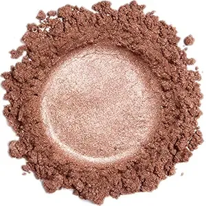 Demure Mineral Make Up Eye Shadow (Deep Champagne), Shimmer Eyeshadow, Loose Powder, Glitter Eyeshadow, Eye Makeup, Professional Makeup