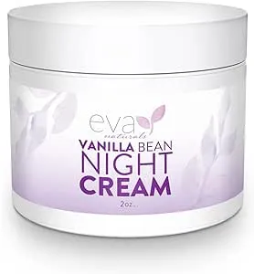 Eva Naturals Vanilla Bean Night Cream by Eva Naturals (60 ml) - With Vitamin E and Green Tea