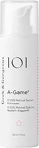 Geek & Gorgeous A-game 5-0.05% Retinal serum - silky, light with medium-strength retinal, anti-aging - all skin types, especially combination & oily skin, 30ml