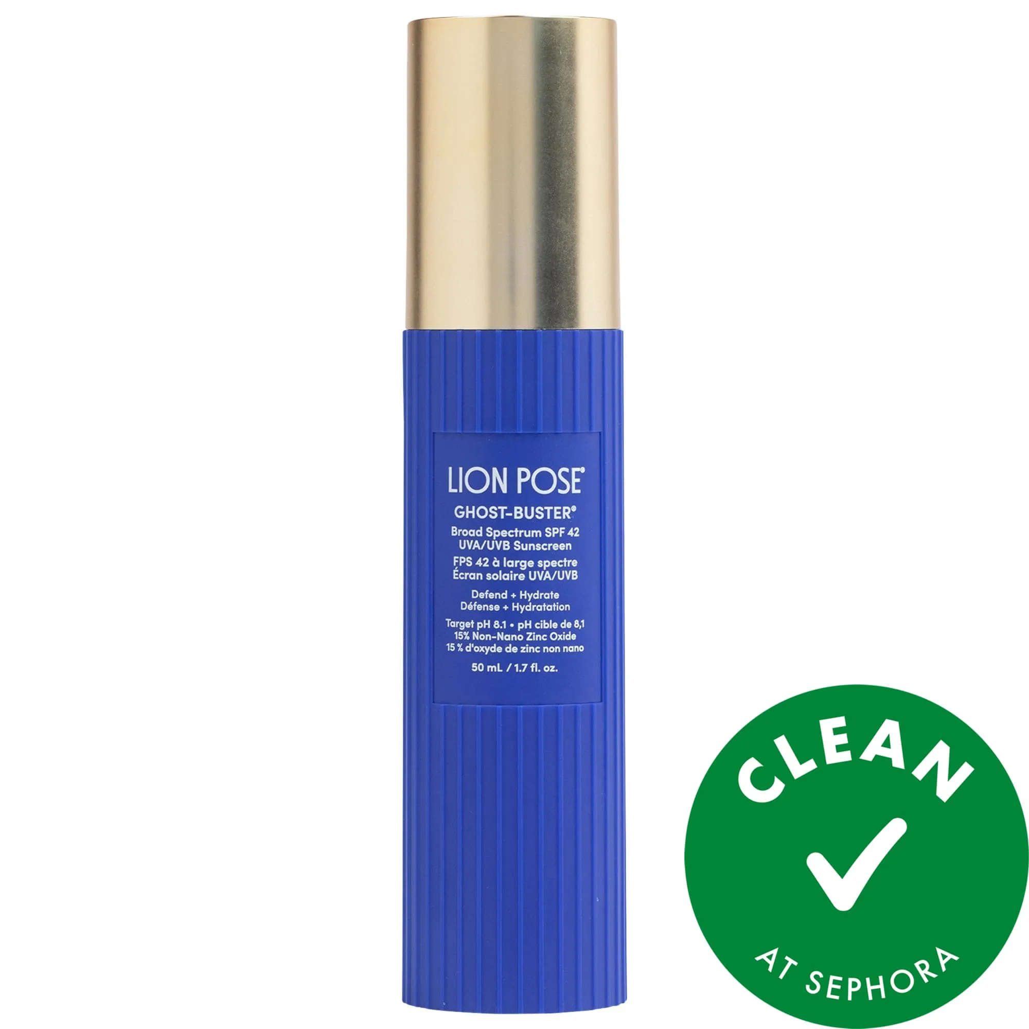 Ghost-Buster 100% Mineral Sunscreen SPF 42 with Super Zinc for No White-Cast
