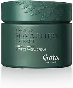 GOTA Firming Face Cream – Anti-Aging Moisturizer with New Zealand Mamaku Fern & Kanuka Tea Tree – Smooths Fine Lines, Firms Skin, Boosts Elasticity – Forest of Vitality – Clean Beauty