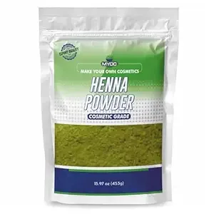 Henna Powder – Cosmetic Grade | For Hair & Skin Care Formulations | Fine Herbal Powder for DIY Hair Masks, Cleansers & Soaps | 453g / 16 Oz