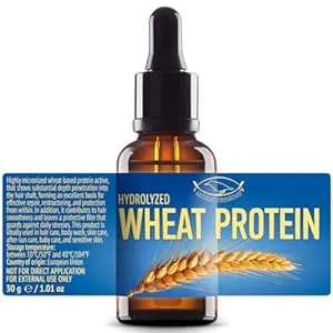 HYDROLYZED WHEAT PROTEIN - Liquid - for Homemade Hair, Skin, Body Wash, Shampoos, Conditioners - 1.00 Oz