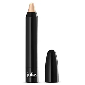 Jolie Eyebrow Perfecting Brightener & Highlighter, Creamy Self Sharpening Crayon Stick, Satin Finish (Champagne Beige)