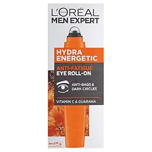L'Oreal Men Expert Hydra Energetic Eye Roll-On, Multicolor, 10 ml