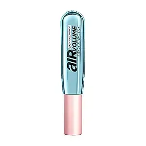 L’Oréal Paris Makeup Air Volume Mega Mascara, Lightweight & Long-lasting Volumizing Mascara for Voluminous Eyelashes, Waterproof Black, 0.3 Fl Oz