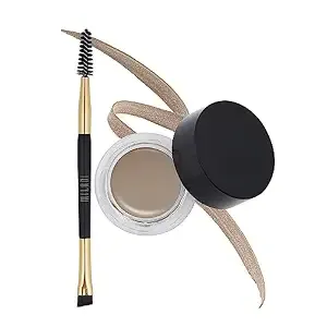 Milani Stay Put Brow Color - Natural Taupe (0.09 Ounce) Vegan, Cruelty-Free Eyebrow Color that Fills and Shapes Brows…