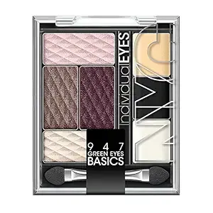 N.Y.C. New York Color Individual Eyes Eyeshadow Palette, Green Eyes, 0.332 Ounce