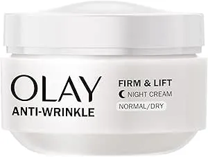 Olay Anti-Wrinkle Firm and Lift Anti-Ageing Moisturiser Night Cream - 50 ml
