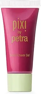 Pixi Beauty Sheer Cheek Gel - Rosy | Gel Blush For A Sheer Flush Of Colour | Oil-Free & Fragrance-Free Hydrating Liquid Blush | 13.3 ml