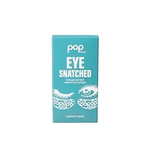 POP Beauty EYE SNATCHED - Under Eye 5 Patch Masks to Hydrate, Refresh | Hydrogel, Hyaluronic Acid, Caffeine | Travel-Friendly, No-Slip