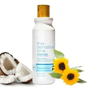 Raw Sugar The Sensitive One Conditioner, Fragrance Free, 18 Fluid Ounces Pack of 2