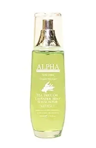 Tea Tree Lavender Mint Serum Organic hair And Skin Care by Alpha New York100 ml. / 3.38 fl.oz.