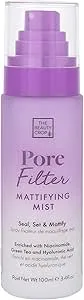 The Beauty Crop PoreFilter Mattifying Mist - Micro-Fine Setting Spray for Oily Skin - 100 ml