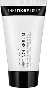 The INKEY List Retinol Serum 30ml, Reduces Hyperpigmentation, Anti-Ageing Skincare, Acne Treatment, Vegan Friendly, Suitable For All Skin Types