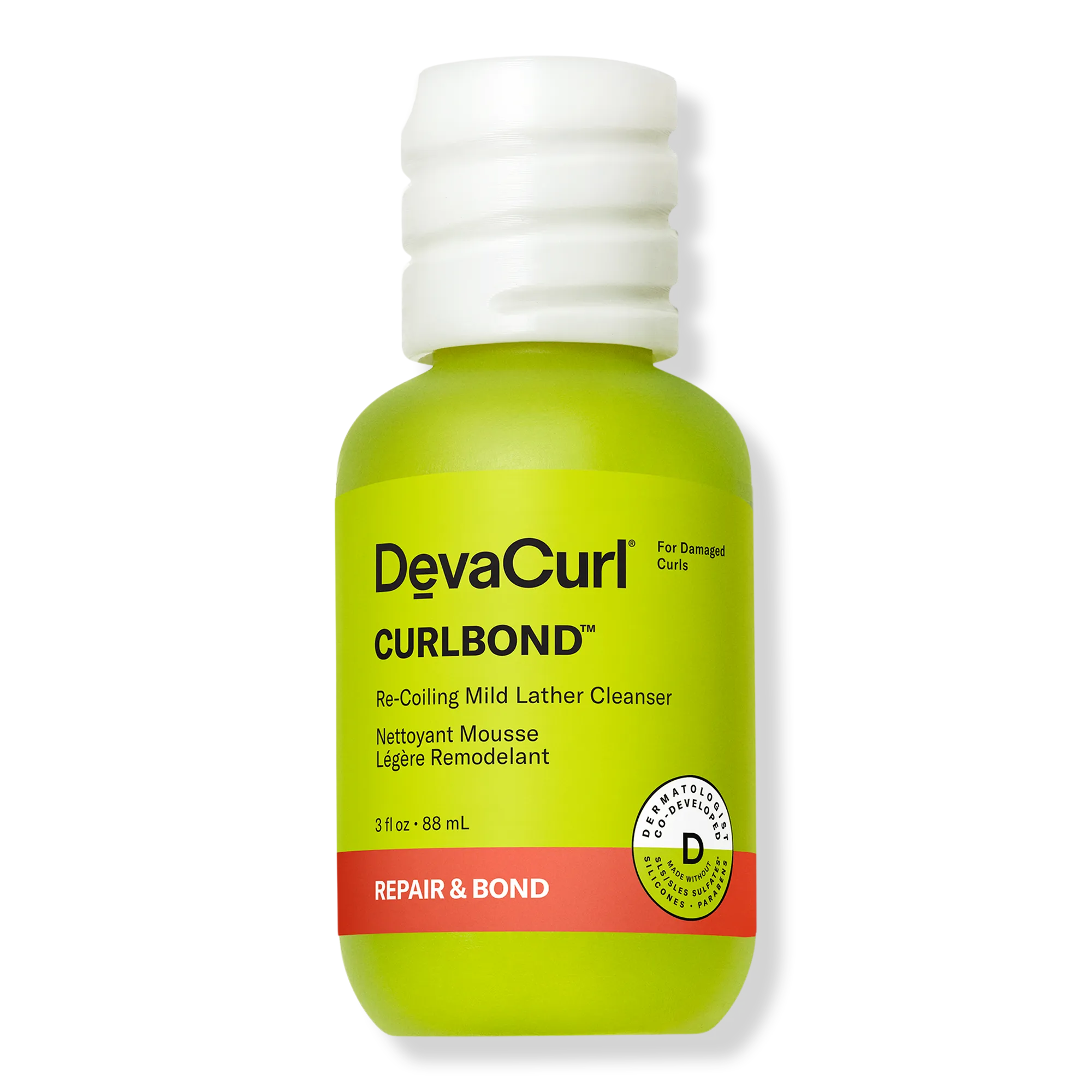Travel Size CURLBOND Re-Coiling Mild Lather Cleanser