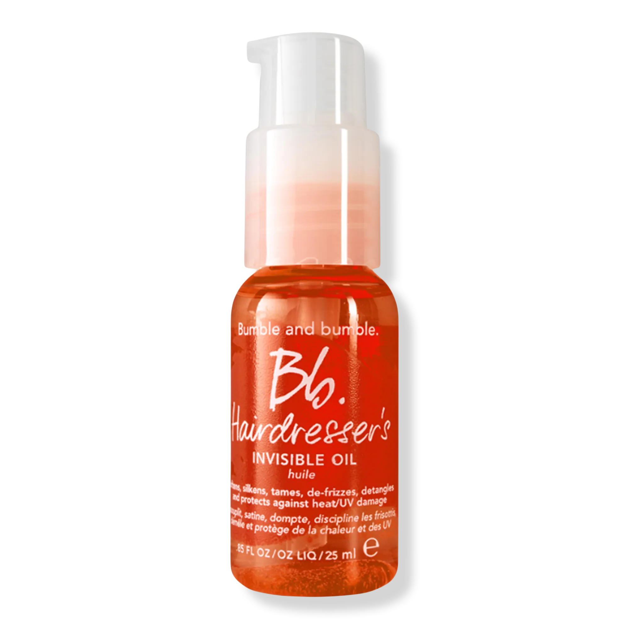 Travel Size Hairdresser's Invisible Oil Frizz Reducing Hair Oil