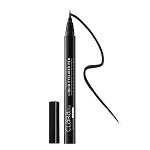 Waterproof Liquid Eyeliner Pen, Long Lasting, Fast-Drying, Ultra Precise, Paraben-Free,Cruelty Free, Halal Certified, Easy to Apply, Matte Finish, Black, 1 Count