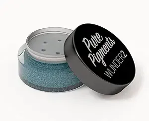 WUNDERBROW Pure Pigments Ultra-Fine Loose Color Powders for Eye Makeup, Maldives Blue, 0.04 Ounce